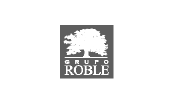 Logo Grupo Roble versión gris