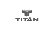 Logo Titán versión gris
